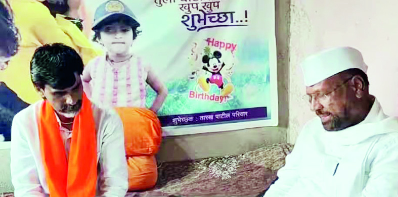 डॅमेज कंट्रोलसाठी आ. अब्दूल सत्तार जरांगे यांच्या भेटीला...
