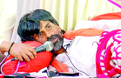काल रात्रीपासून पाणी आणि सलाईन बंद, जरांगे पाटील पुन्हा आक्रमक