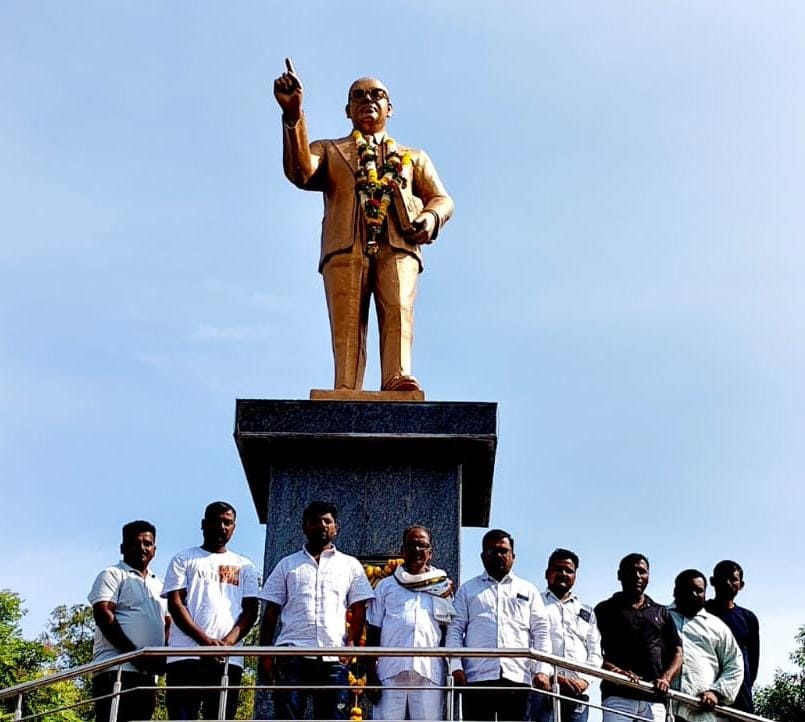 गंगापूर तालुक्यात डॉ. बाबासाहेब आंबेडकरांना अभिवादन