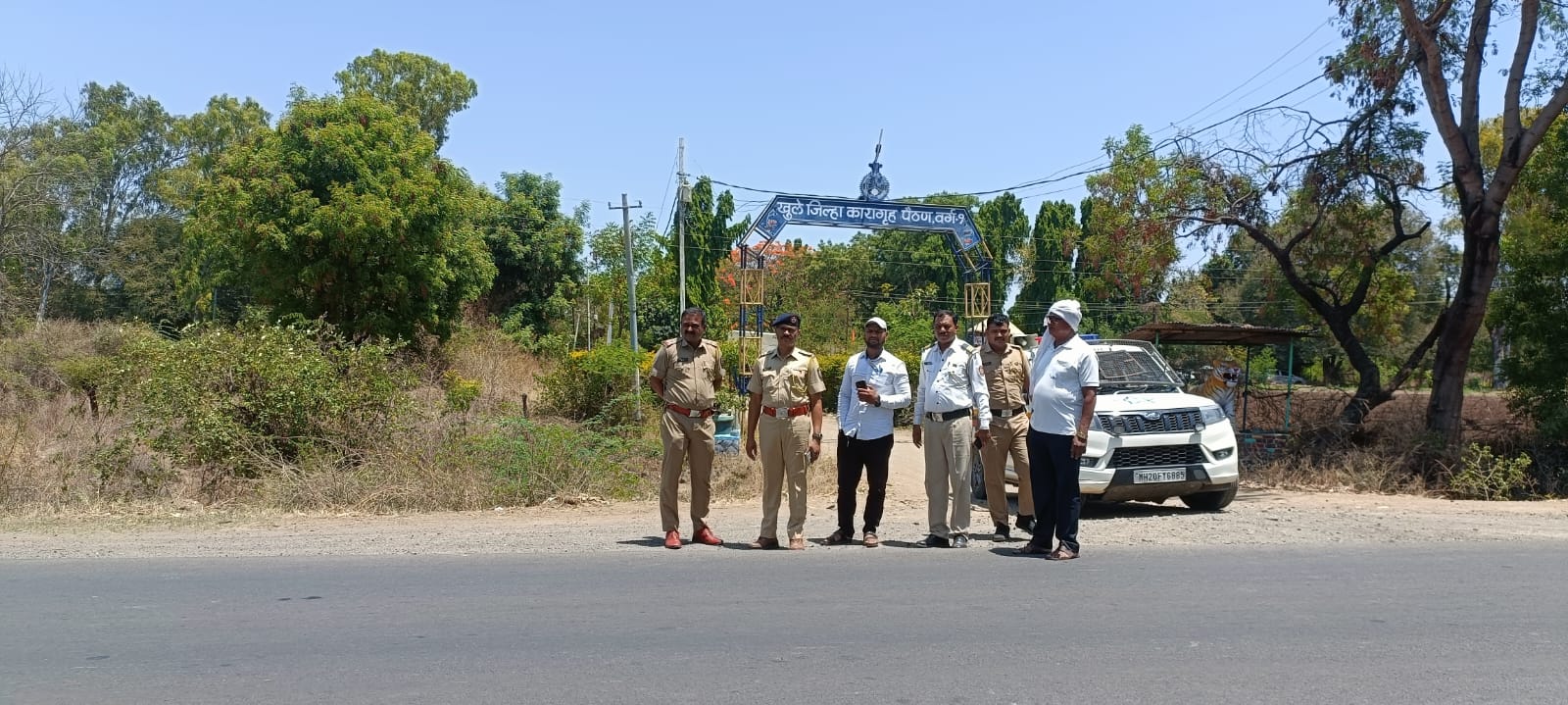 पैठण-शेवगाव रस्त्यावरील ‘ब्लॅक स्पॉट’ची पोलीस व सार्वजनिक बांधकाम विभागाकडून संयुक्त पाहणी 