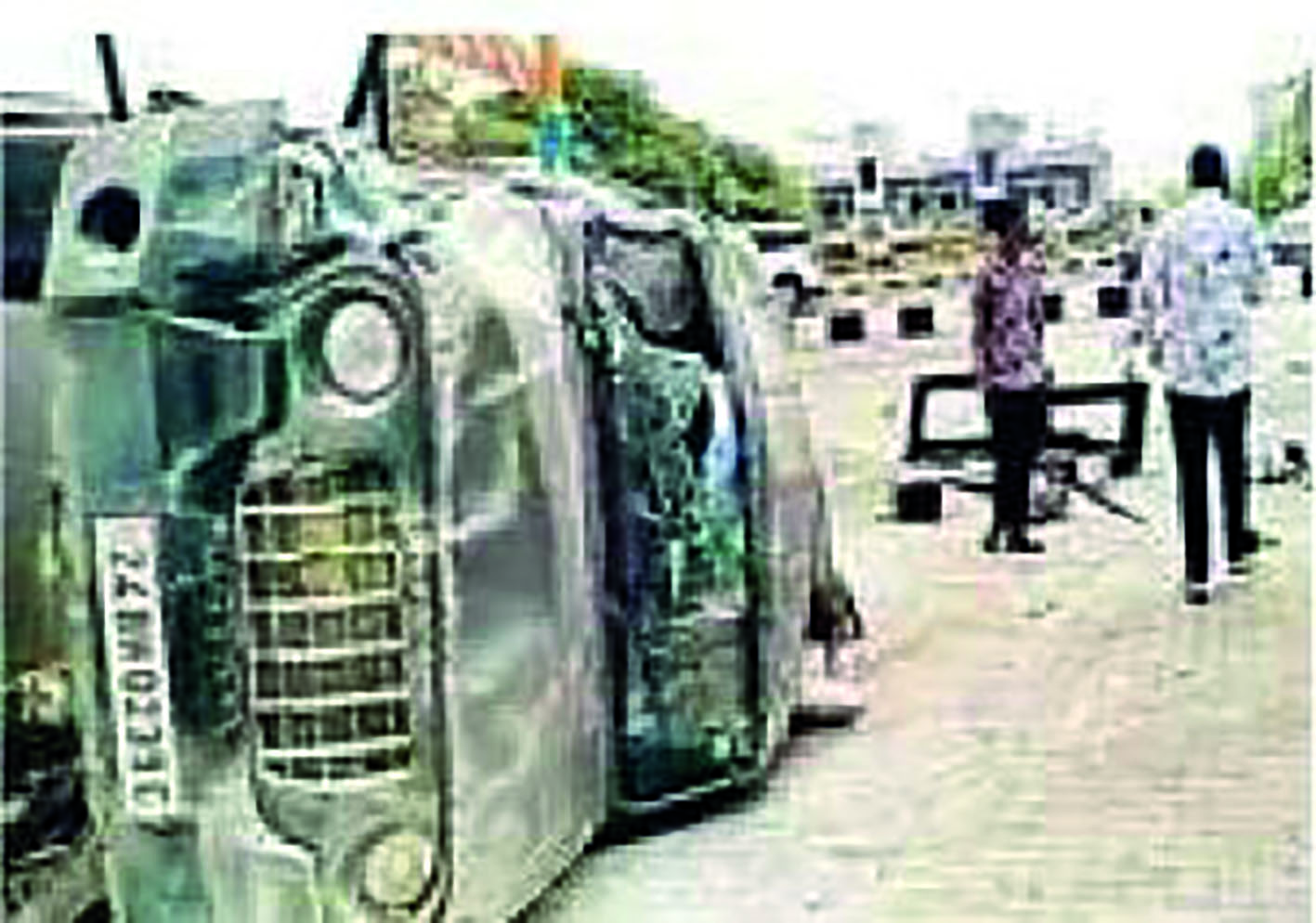 जीप - दुचाकी अपघातात ५ जण जखमी