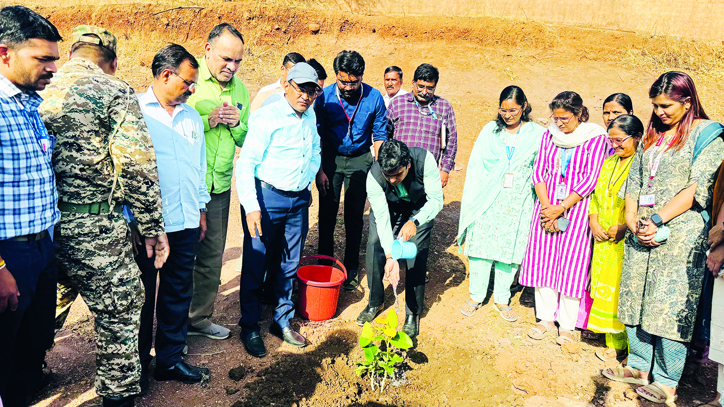 फुलंब्रीत विकास कामांचा आढावा घेत पर्यावरण दिनी वृक्षारोपणाचा संदेश